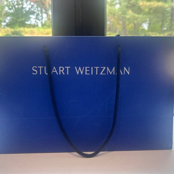 Stuart Weitzman Nunaked Black Suede Heel Sandals Size 9M - Picture 4 of 5